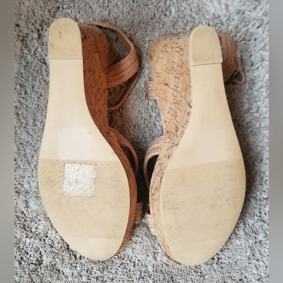 J Crew cork wedge sandals - Picture 3 of 4